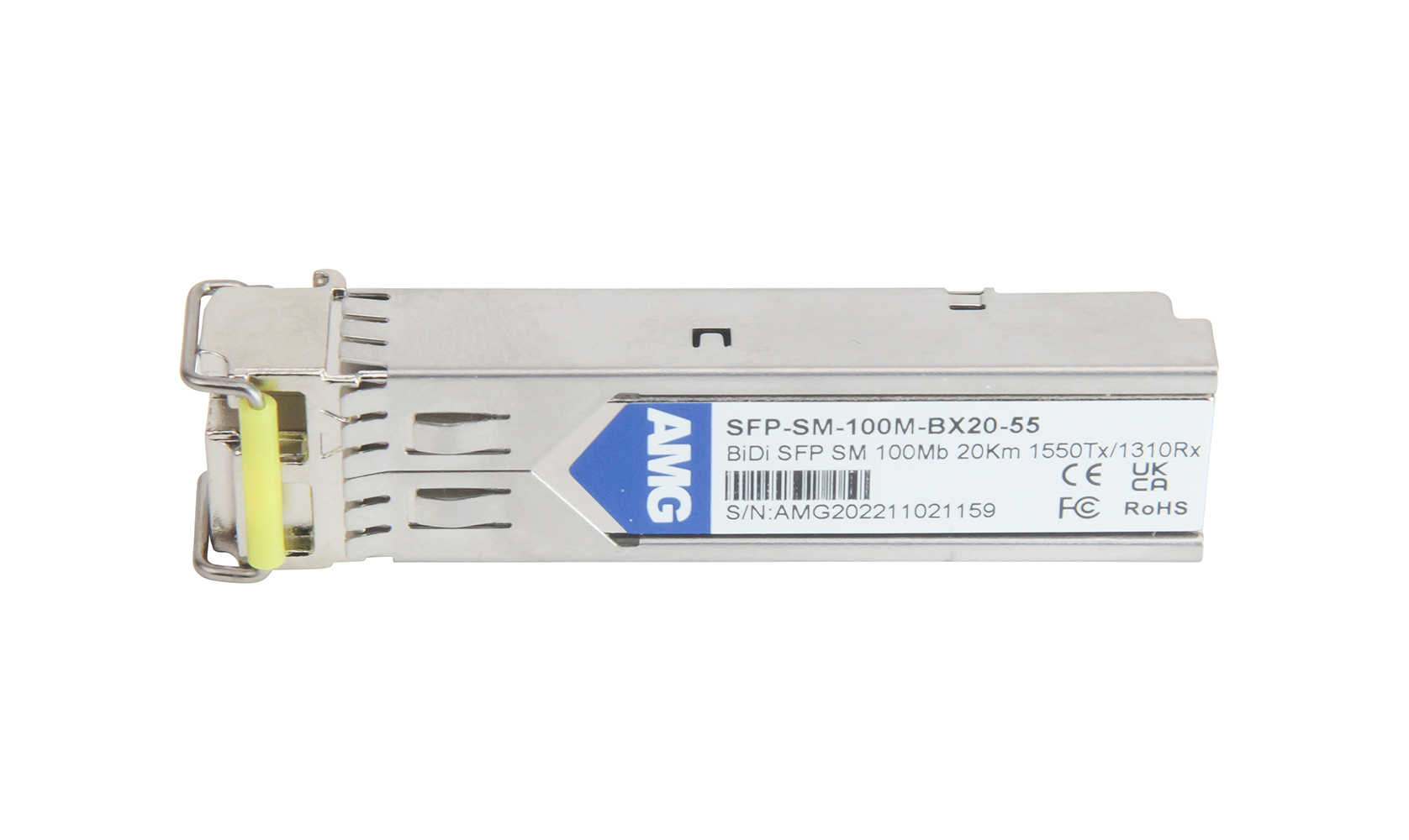 SFP-SM-100M-BX20-55